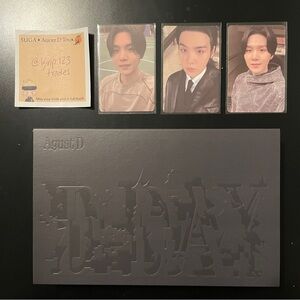 Agust D D Day Album with Photocard Set